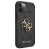 Etui Guess 4G Big Metal Logo na iPhone 12 Pro Max - szare