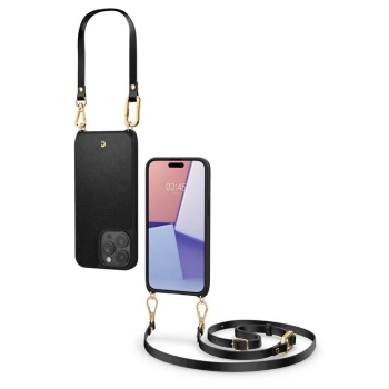 Etui Spigen Cyrill Classic Charm Mag z MagSafe na iPhone 15 Pro Max - czarne