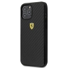 Etui Ferrari On Track Real Carbon na iPhone 12 Pro Max - czarne