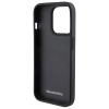 Etui Mercedes Leather Wave Patern na iPhone 15 Pro Max - czarne