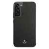 Etui Mercedes Leather Stars Pattern na Samsung Galaxy S22+ - czarne