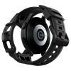 Etui z paskiem Spigen Rugged Armor Pro na Samsung Galaxy Watch 4 Classic 42 mm - szare