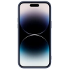 Nillkin CamShield Magnetic Silicone Case etui iPhone 14 Pro Max magnetyczny MagSafe pokrowiec z osłoną na aparat niebieski