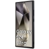 Etui Mercedes Leather Debossed Line MagSafe na Samsung Galaxy S24 Ultra - czarne