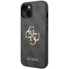 Etui Guess 4G Big Metal Logo na iPhone 15 - szare