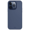 Etui UNIQ Lino Hue Magclick Charging do iPhone 15 Pro - granatowe