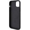 Etui Guess Saffiano MagSafe do iPhone 15 Plus - czarne