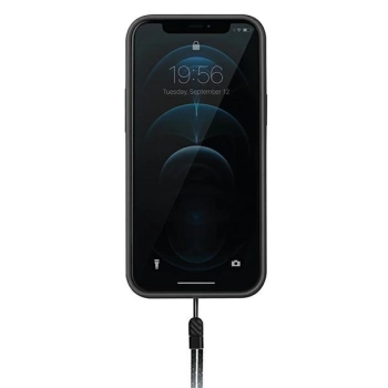 Etui Uniq Heldro na iPhone 12 mini - czarne