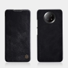 Nillkin Qin skórzana kabura etui Xiaomi Redmi Note 9T 5G czarny