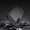 Carbon Case etui do Sony Xperia 10 V elastyczny silikonowy karbonowy pokrowiec czarne