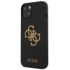 Etui Guess Silicone 4G Logo na iPhone 13 - czarne