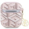 Etui Guess GCube Charm na AirPods 1/2 - różowe