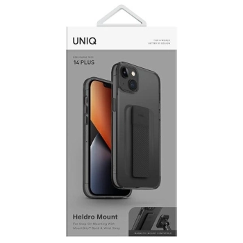 Etui Uniq Heldro Mount na iPhone 14 Plus - czarne