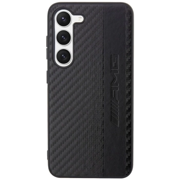 Etui AMG Carbon Stripe&Embossed na Samsung Galaxy S23+ - czarne