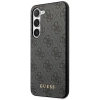 Etui Guess 4G Metal Gold Logo na Samsung Galaxy S23 - szare