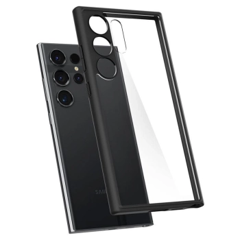 Etui Spigen Ultra Hybrid na Samsung Galaxy S24 Ultra - czarny mat