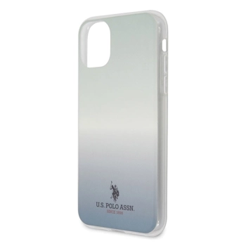 Etui U.S. Polo Assn. Gradient Pattern Collection na iPhone 11 - niebieskie