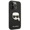 Etui Karl Lagerfeld Saffiano Karl's Head Patch na iPhone 14 Pro Max - czarne