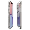 Etui Spigen Ultra Hybrid Mag z MagSafe na iPhone 14 Pro - przezroczysto-grafitowe