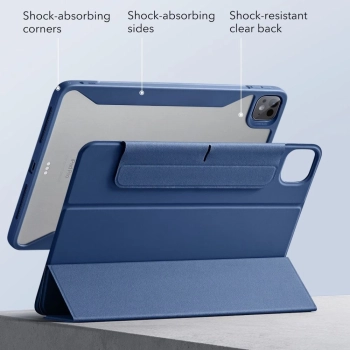Etui ESR Rebound Hybrid na iPad Pro 11'' 2024 - niebieskie
