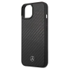 Etui Mercedes Carbon Fiber Dynamic na iPhone 15 - czarne