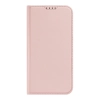 Etui z klapką i portfelem Dux Ducis Skin Pro do iPhone 15 - różowe