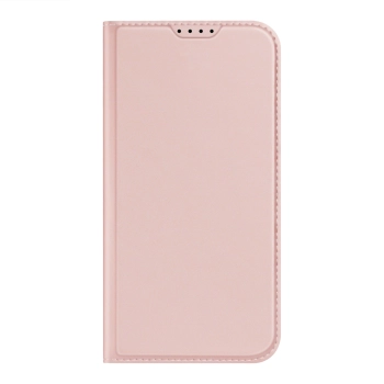 Etui z klapką i portfelem Dux Ducis Skin Pro do iPhone 15 - różowe