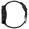 Etui z paskiem Spigen Rugged Armor Pro na Apple Watch 4/5/6/7/8/SE (40/41 mm) - czarne