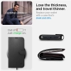 Etui Spigen Wallet S na iPhone 14 - czarne