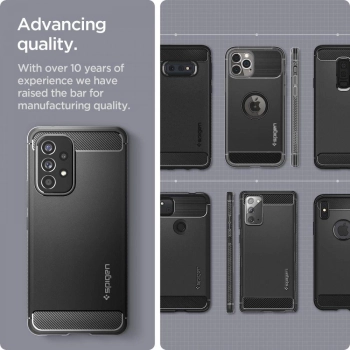 Etui Spigen Rugged Armor na Samsung Galaxy A53 5G - czarny mat