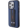 Etui BMW M Grip Stand Bicolor na iPhone 15 Pro - granatowe