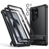 Etui ESR Armor Kickstand na Samsung Galaxy S24 Ultra - przezroczysto-czarne