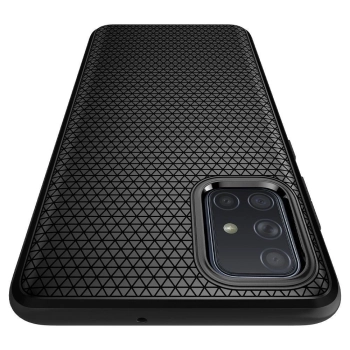 Etui Spigen Liquid Air na Samsung Galaxy A51 - czarny mat