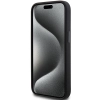 Etui Karl Lagerfeld Silicone Choupette Metal Pin na iPhone 15 - czarne