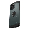 Etui Spigen Tough Armor MagSafe z podstawką na iPhone 15 Pro - zielone