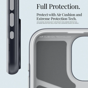 Etui Spigen Classic C1 Mag z MagSafe na iPhone 15 Pro - grafitowe