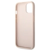 Etui Guess 4G Big Metal Logo na iPhone 14 - różowe