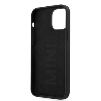 Etui Mini Morris Silicone Tone On Tone na iPhone 12 Pro Max - czarne