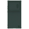 Nillkin Textured S Case etui Samsung Galaxy S22 Ultra pancerny pokrowiec z osłoną na aparat zielone
