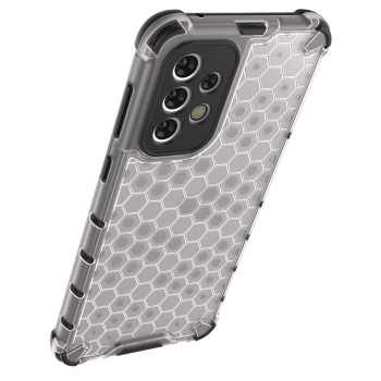Honeycomb etui pancerny pokrowiec z żelową ramką Samsung Galaxy A33 5G przezroczysty