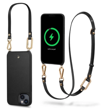 Etui Spigen Cyrill Classic Charm Mag z MagSafe na iPhone 14 - czarne