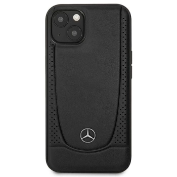 Etui Mercedes Leather Urban do iPhone 15 - czarne