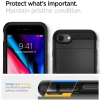 Etui Spigen Slim Armor CS na iPhone 7 / 8 / SE 2020 / SE 2022 - czarne