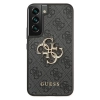 Etui Guess 4G Big Metal Logo na Samsung Galaxy S22 - szare