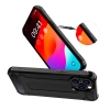 Pancerne etui do iPhone 15 Pro Max Hybrid Armor - niebieski