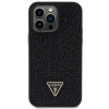 Etui Guess Rhinestone Triangle na iPhone 14 Pro Max - czarne