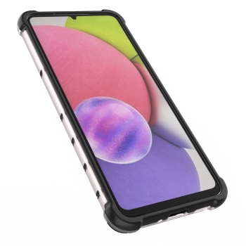 Honeycomb etui pancerny pokrowiec z żelową ramką Samsung Galaxy A33 5G przezroczysty
