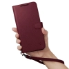 Etui Spigen Wallet S Plus na Samsung Galaxy S23 - burgundowe