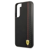 Etui Ferrari On Track Carbon Stripe na Samsung Galaxy S22+ - czarne