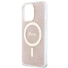 Etui Guess 4G MagSafe na iPhone 13 Pro / iPhone 13 - różowe